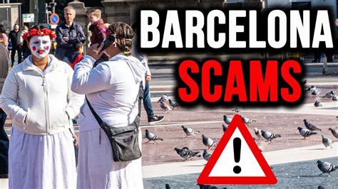 barcelona scams